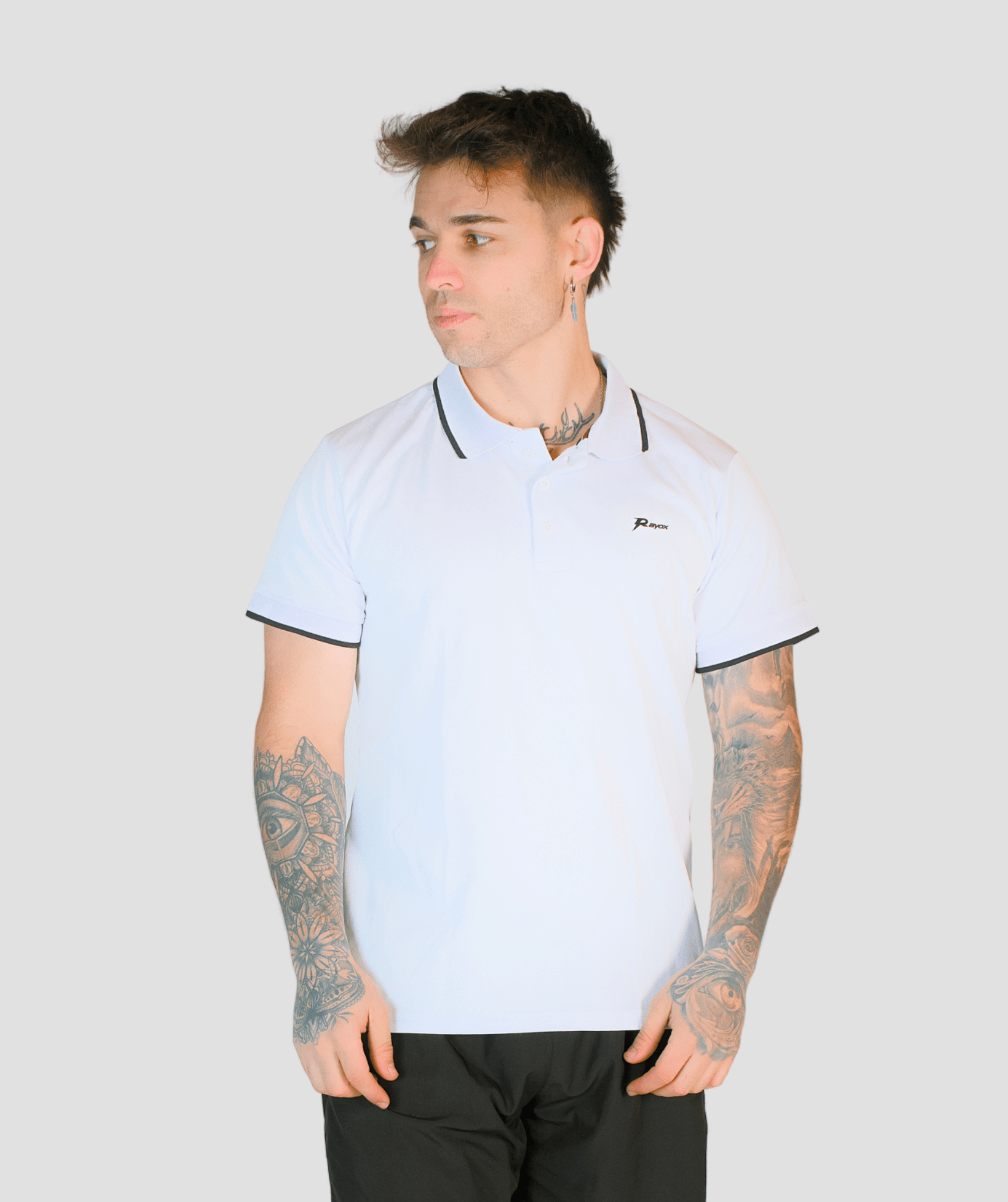 Polo Blanco Rayox - Rayox