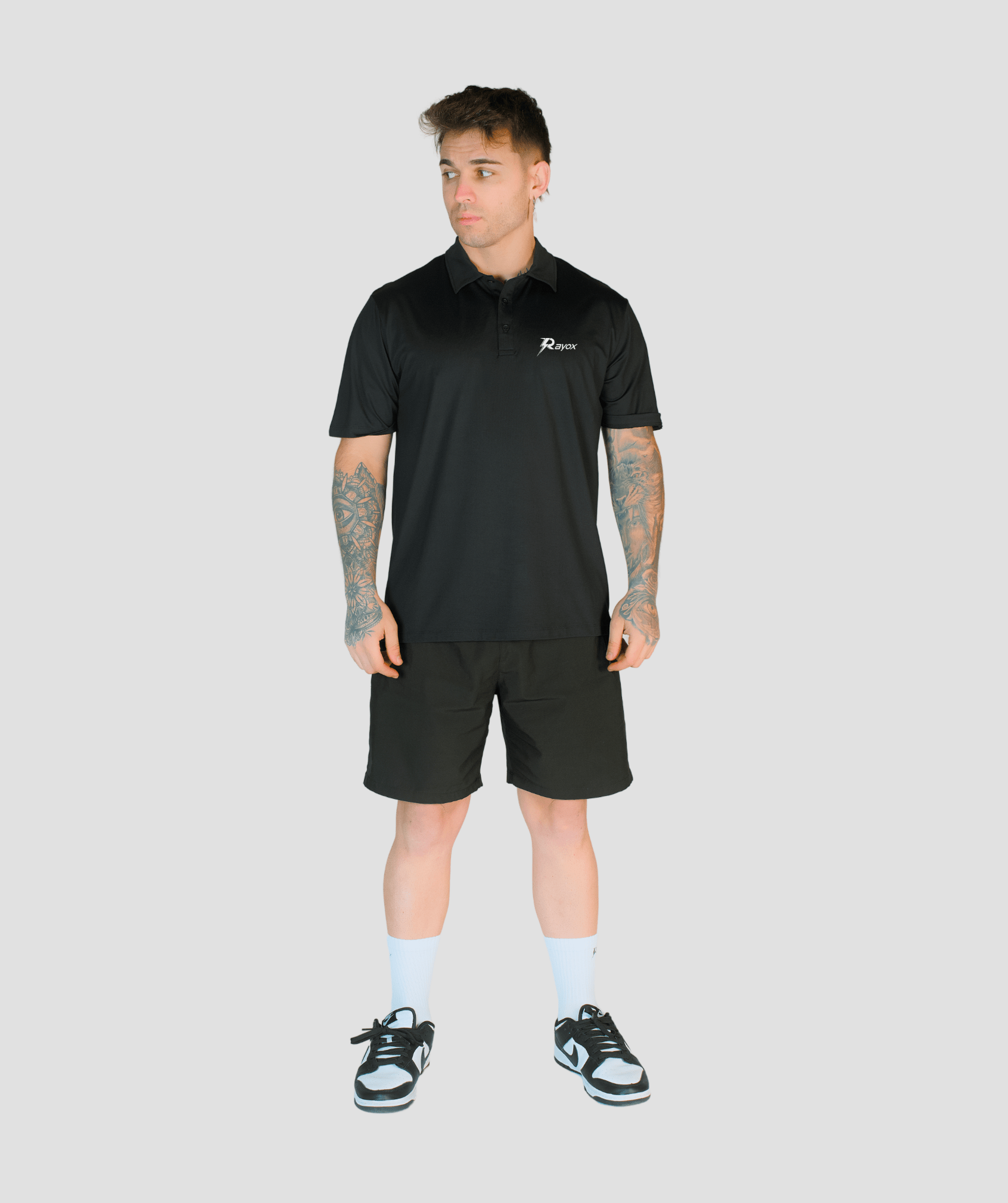 Polo Negro Rayox - Rayox