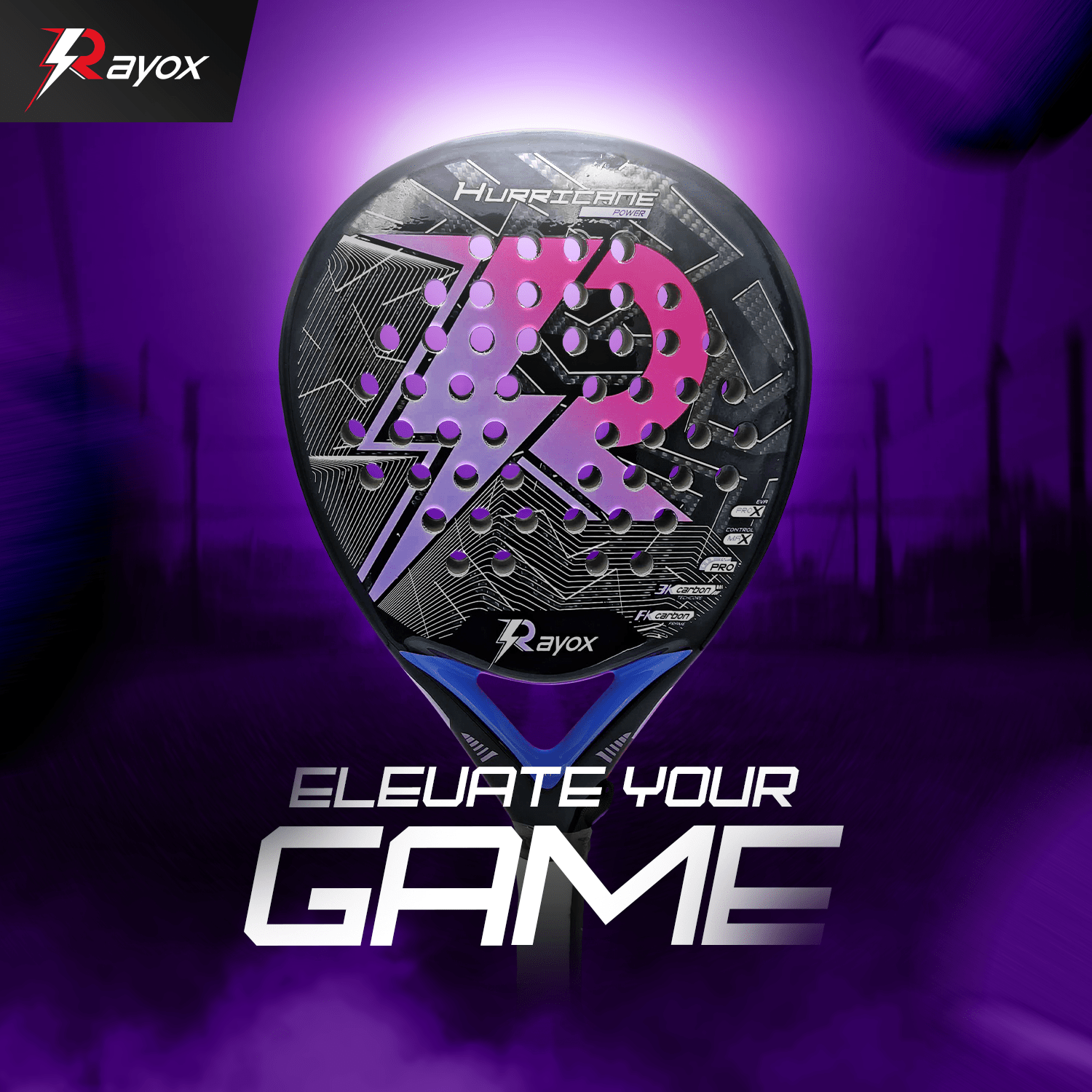 Rayox ®️ Hurricane Power - Purple - Rayox