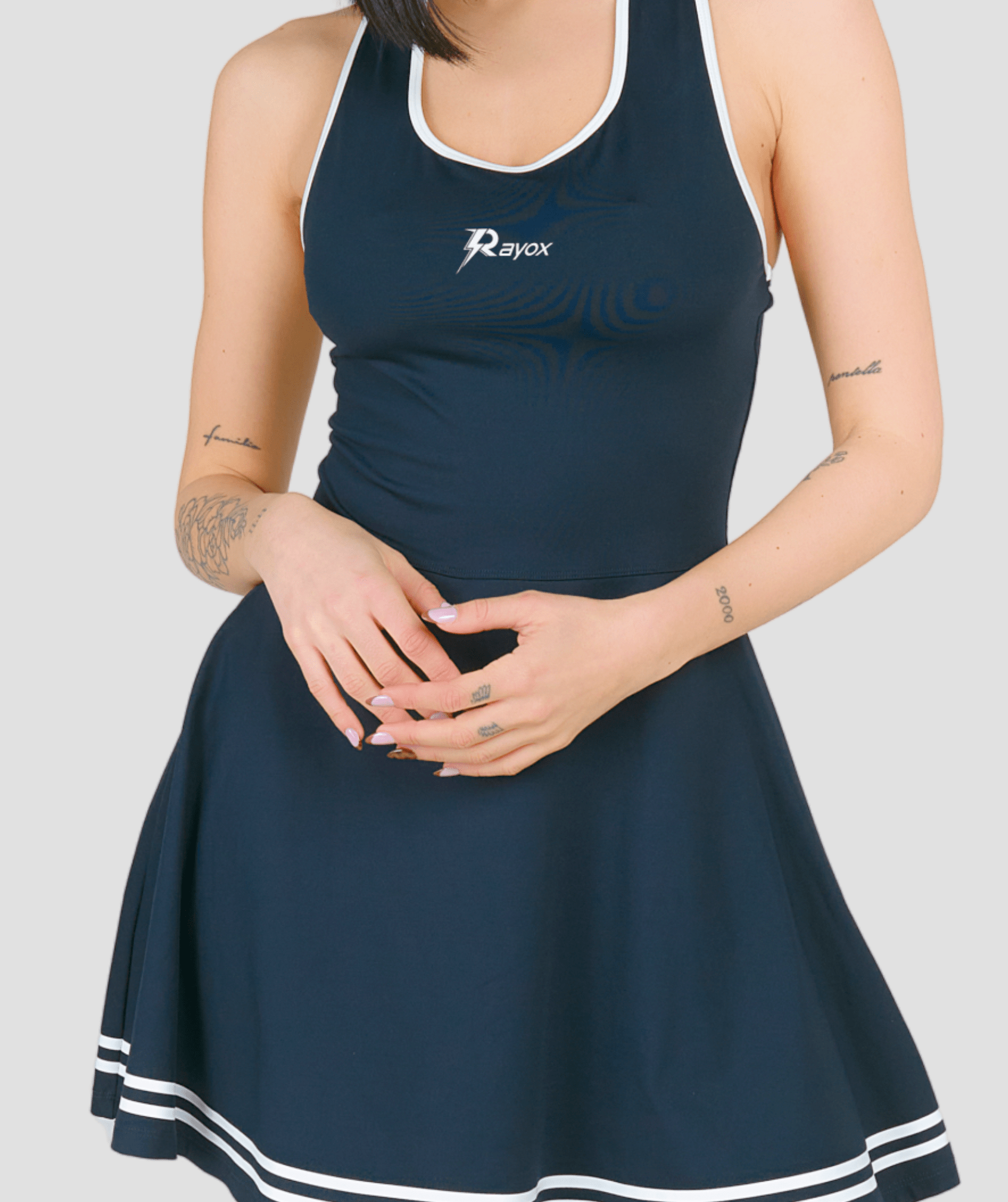 Vestido largo de competición - Rayox