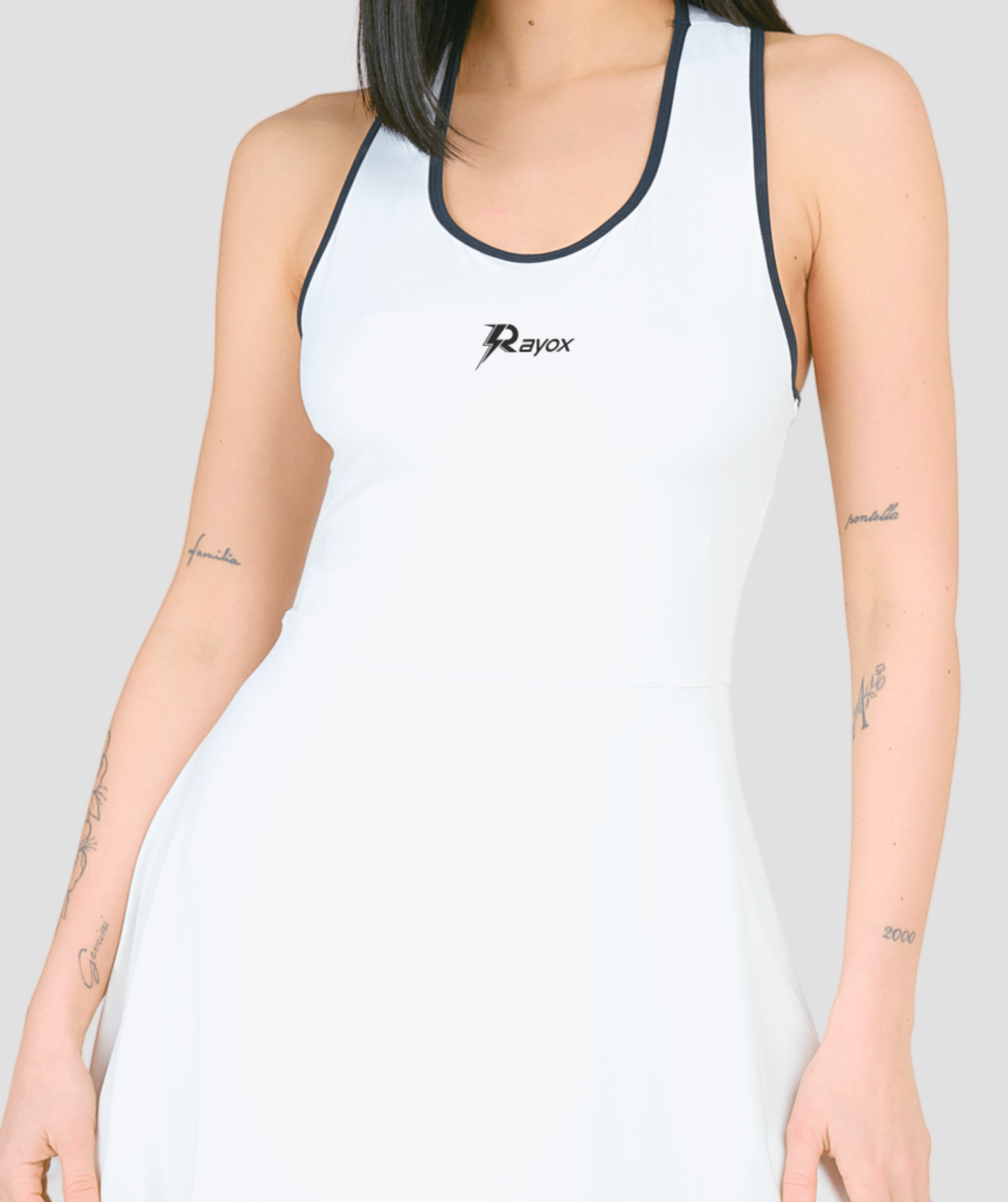 Vestido largo de competición - Rayox