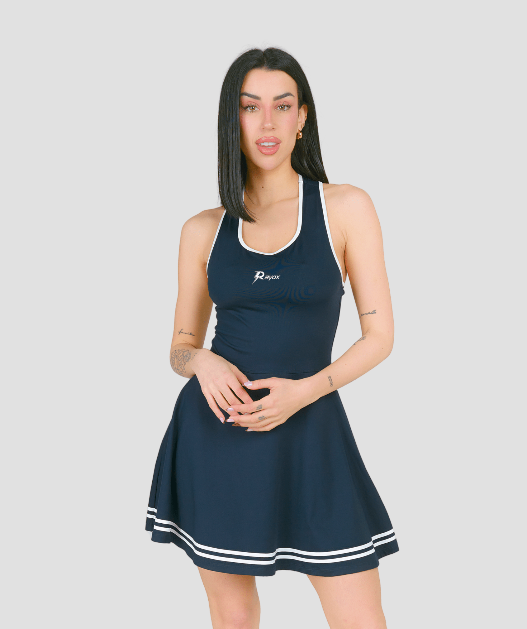 Vestido largo de competición - Rayox